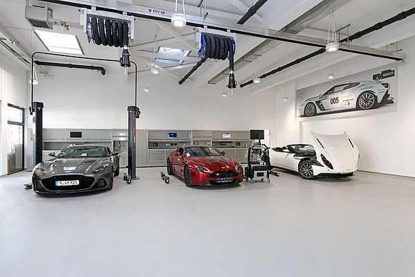 2019: Unsere Werkstatt von Emil Frey Exclusive Cars GmbH